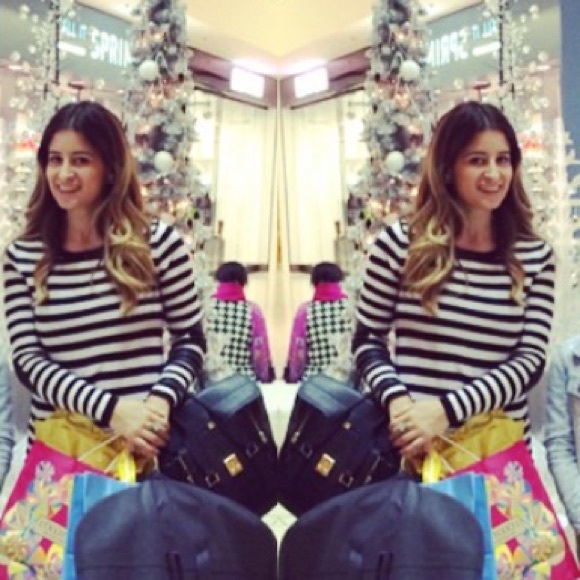 Club Monaco Stripe Sweater