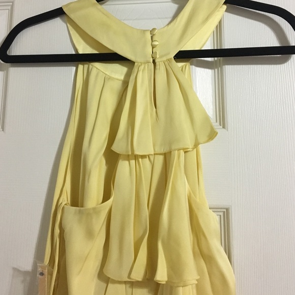 Yellow Alice & Olivia dress - Picture 3 of 3