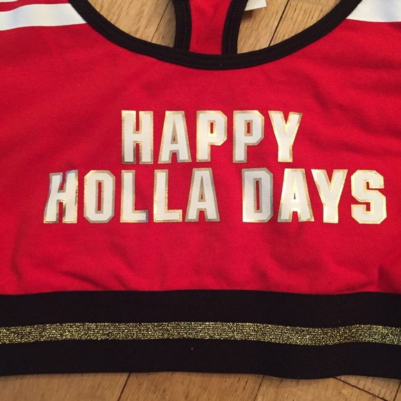 🎄VS Happy Holla Days Sport Bra! - Picture 2 of 3