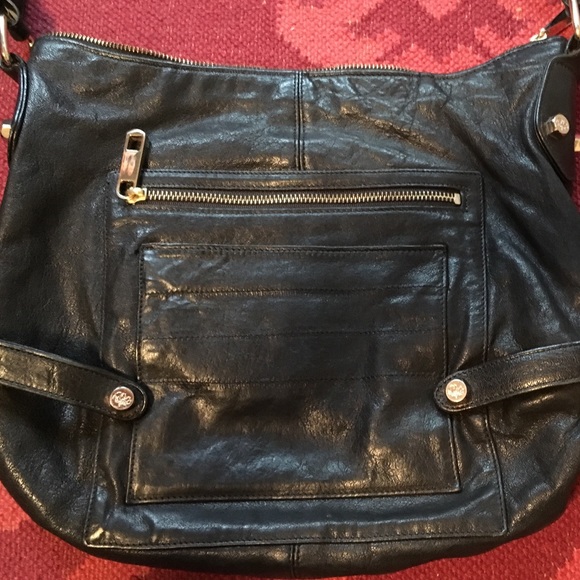 SOLD Black leather Rebecca Minkoff bag - Picture 2 of 4