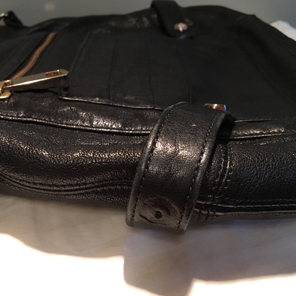 SOLD Black leather Rebecca Minkoff bag - Picture 4 of 4