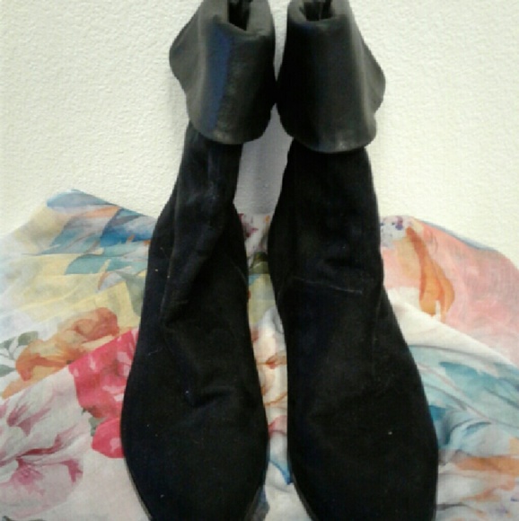 Black booties