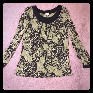 Floral print long sleeve Ella Moss top