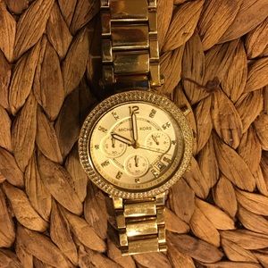 Michael kors gold watch
