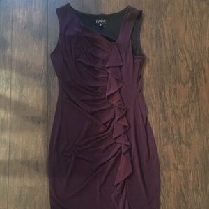 Maroon Mini Dress