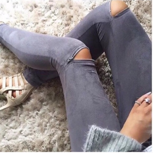 Slit Leggings "FIRM" - Picture 4 of 4