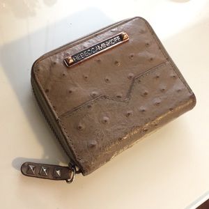 Rebecca Minkoff Ostrich Leather Wallet