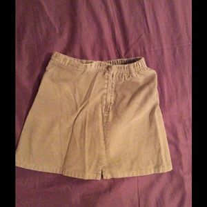 Lands' End Dark Khaki skorts