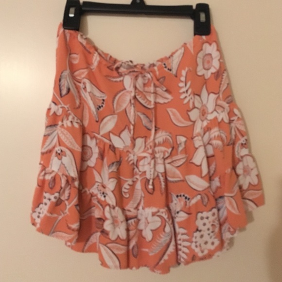 Lucy Love aloha Hawaiian print skirt sz small