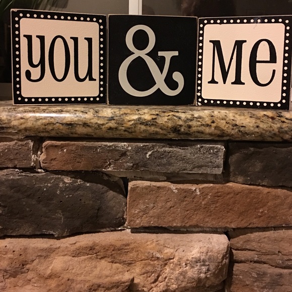 You & Me Wooden Blocks