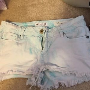Bullhead frayed short short