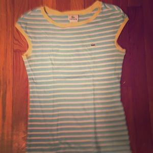 Lacoste Striped Top
