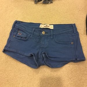 Hollister blue shorts