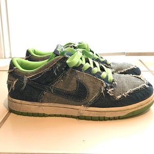 Nike dunk "Denim Hulk" sz 5.5Y/7wmns