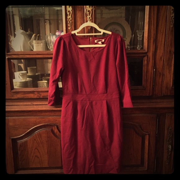 Michael Kors Long Sleeve Shift Dress