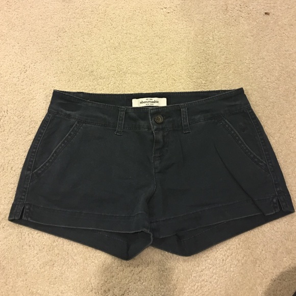 Abercrombie navy blue shorts