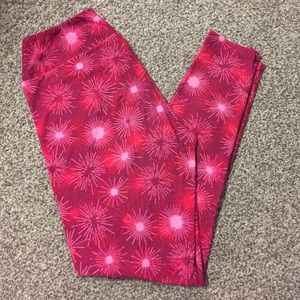 LuLaRoe Fireworks Leggings