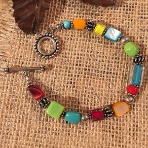 Beautiful multi-colored bracelet
