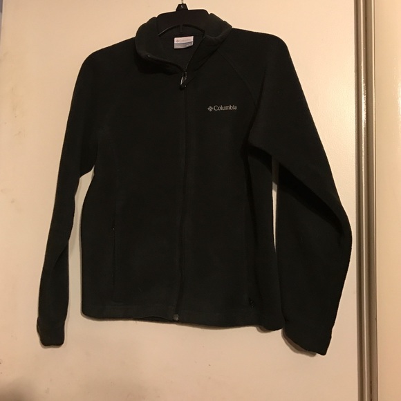 Columbia black fleece jacket