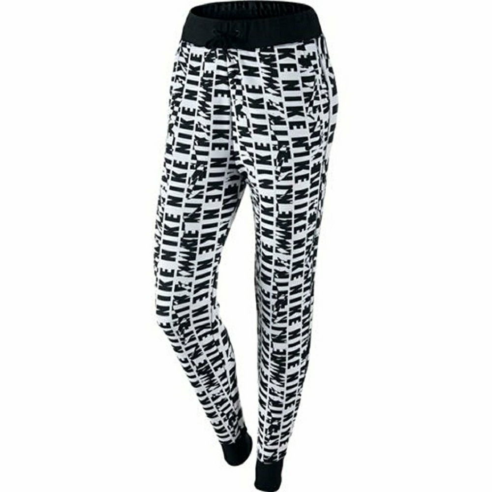NWT  Nike black and white joggers