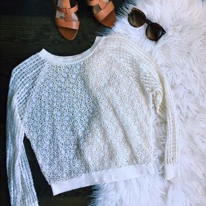 Zara Trafaluc Collection Lace Top