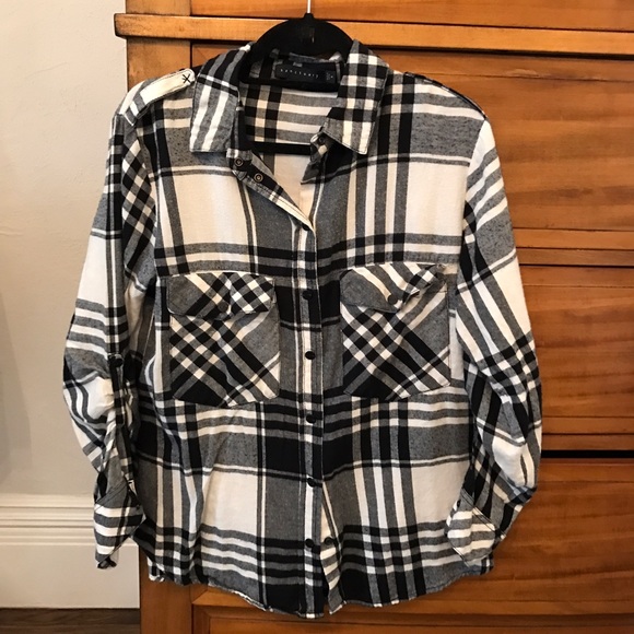 Sanctuary Boyfriend Fit Flannel