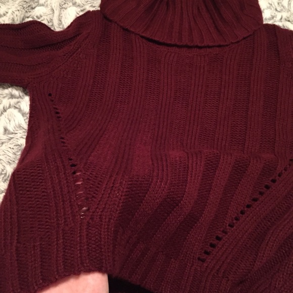 NWT Wine Knit Sweater - Picture 4 of 4
