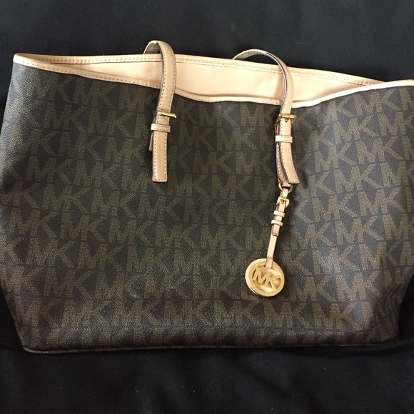 Authentic MK large tote purse