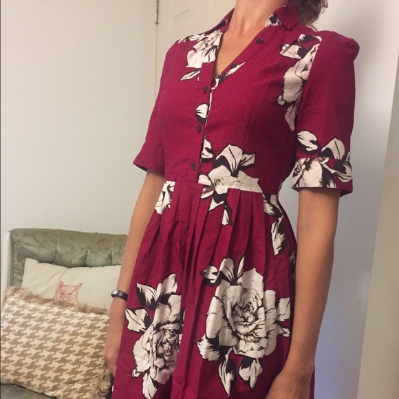 Anthro Vintage Style dress