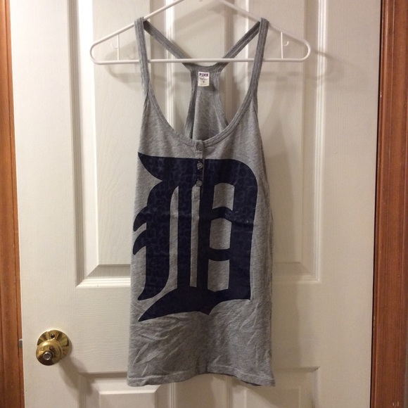 PINK Detroit Racer Back Tank Top