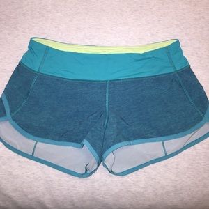 Lululemon Speed Shorts