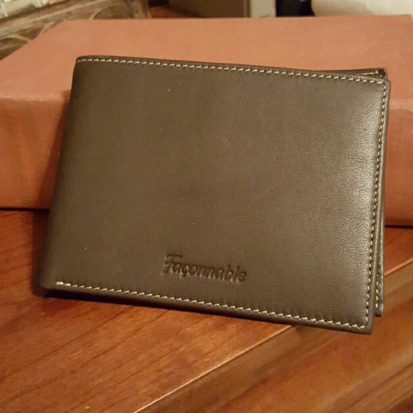 Faconnable leather wallet