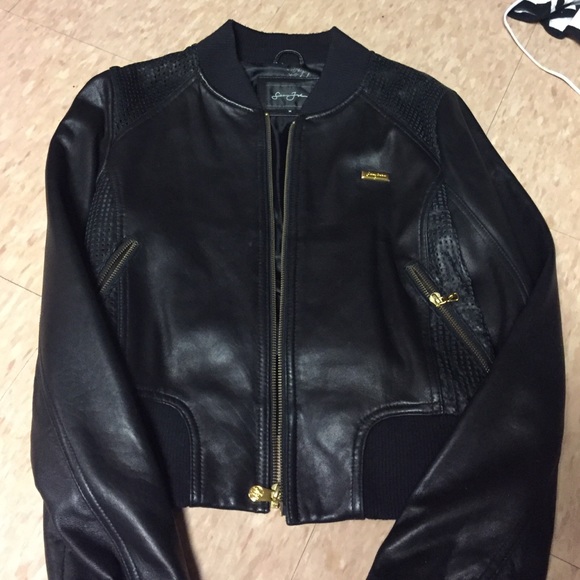 Leather jacket