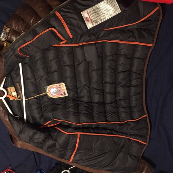 parajumpers ernie leather jacket parajumpers ernie leather jacket