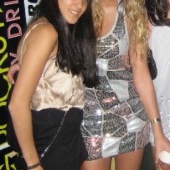 Silver sequin La Rok mini dress - Picture 3 of 4