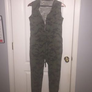 Distressed Camo Jumper