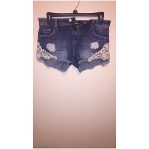 Jean shorts