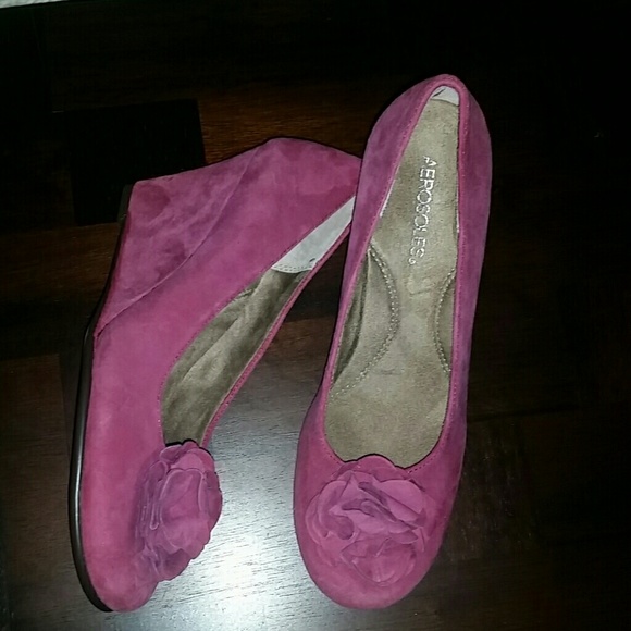 Aerosoles Plum Wedges