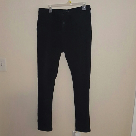 High wasted skinny jeans