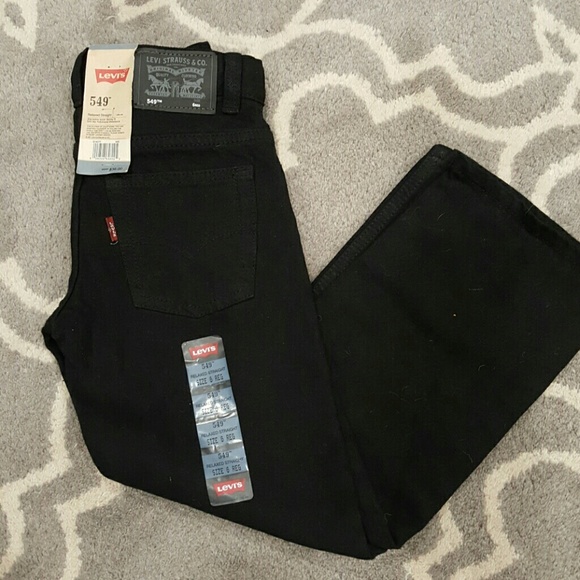 Boys NWT Black Levis 549 Jeans