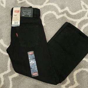 Boys NWT Black Levis 549 Jeans