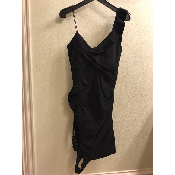 Nicole Miller Black Cocktail Dress