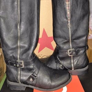 Guess Knee High Riding Boots