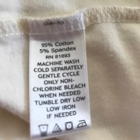 D & Co. Essentials V Neck 3/4 Long Sleeves Top - Picture 8 of 8