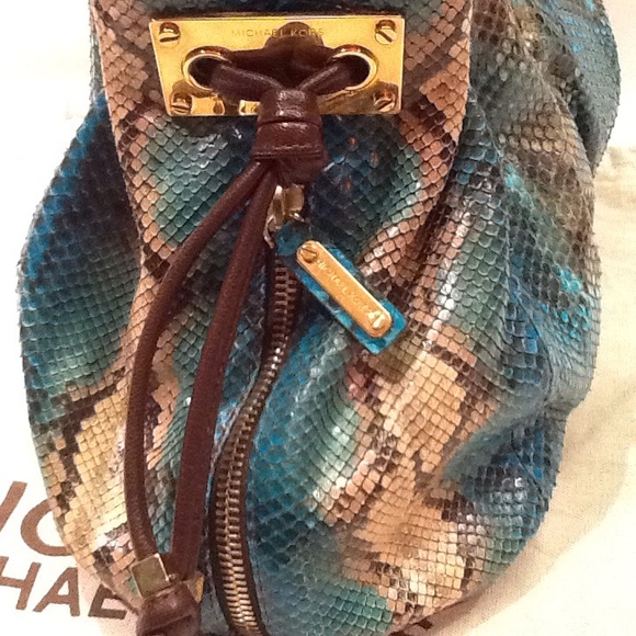 Michael Kors Python Snakeskin Purse - Picture 4 of 4