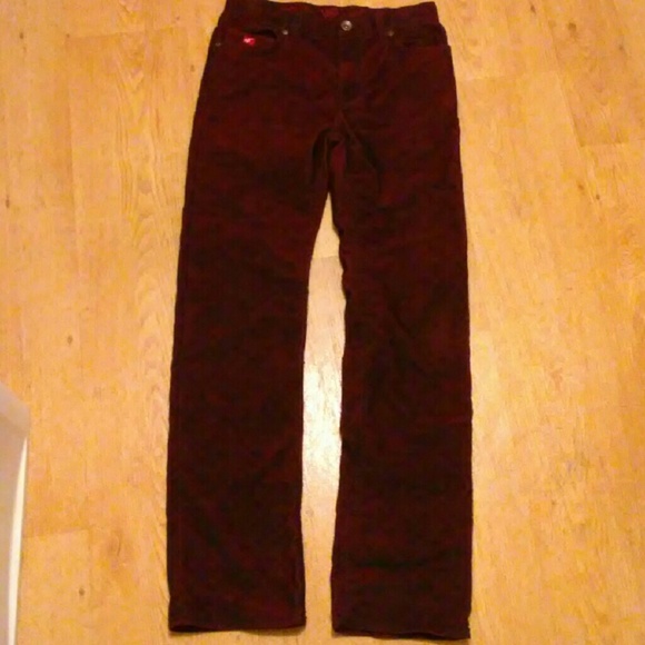 Vans Corduroy jeans in burgundy BoxQ - Picture 4 of 7