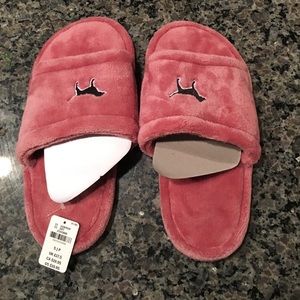 Pink VS slippers