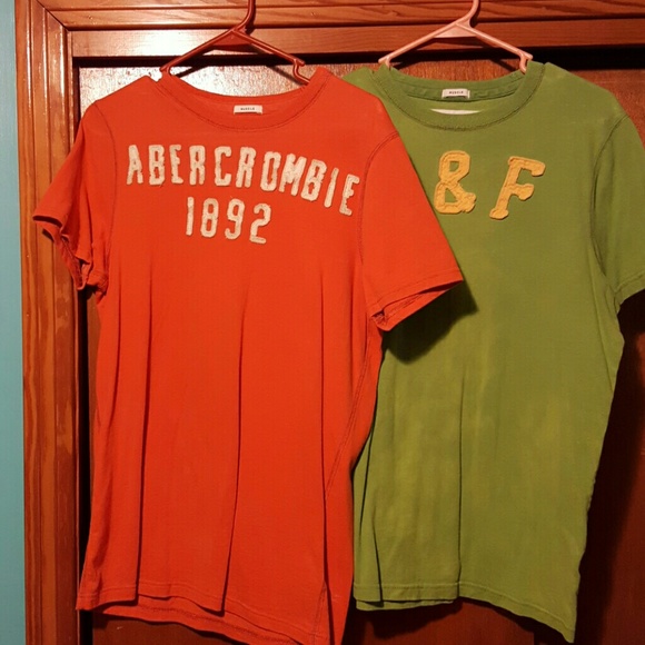 2 Abercrombie muscle tees