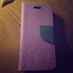 Iphone 5c wallet phone case