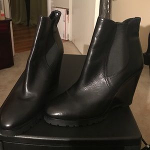 BRAND NEW MK Wedge Booties